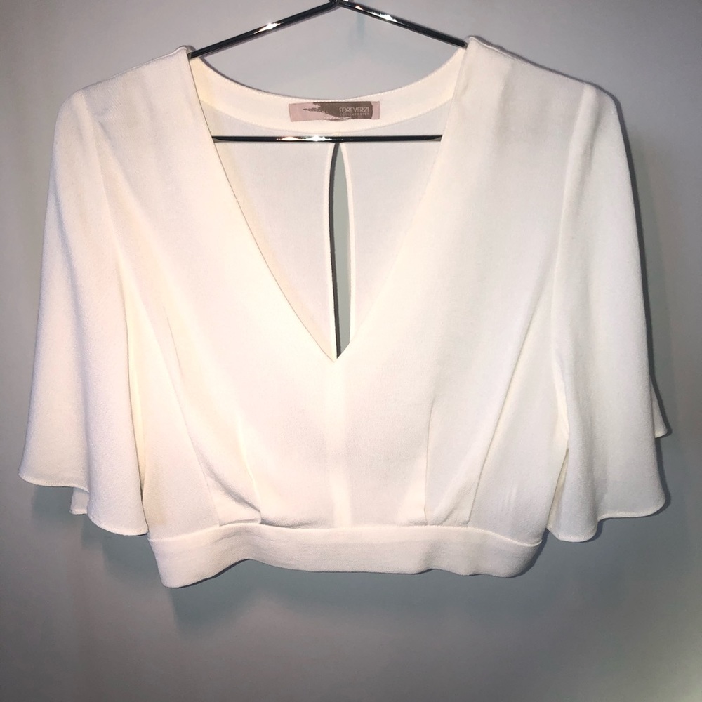 Blouse Crop Top